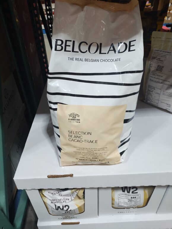 Belcolade 28% White Chocolate Drops 5 kg-Product of Belgium-We currently offer delivery only in the Toronto area. - Image 2