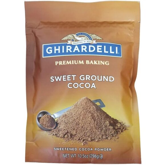 Ghirardelli Sweet Ground Cocoa Chocolate Powder, 10.5 Ounce Pouch-We currently offer delivery only in the Toronto area