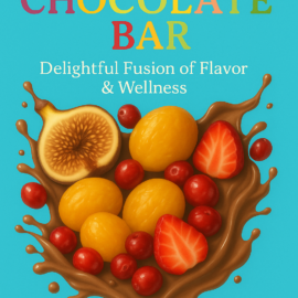 Fruity  Dark  Chocolate Bar 100g