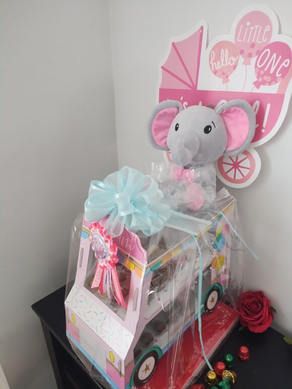 Sweet Celebrations: It's a Girl Chocolate Assortment Gift Box for Newborns & Baby Showers-We currently offer delivery only in the Toronto area - Image 2