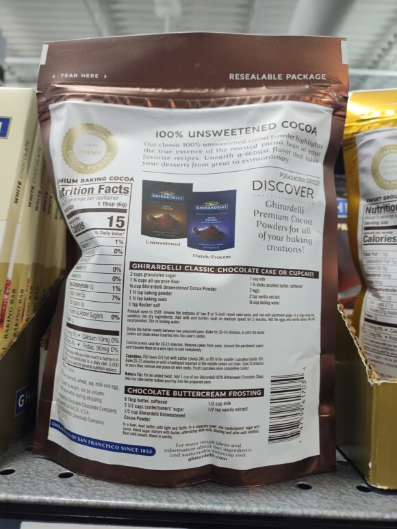 100% Unsweetened Ground Cocoa Case Pack -We currently offer delivery only in the Toronto area. - Image 2