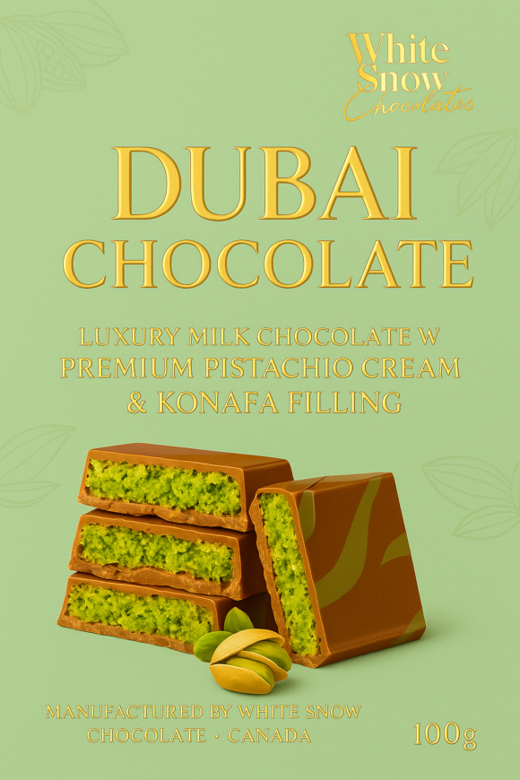 Dubai  Chocolate Bar    100 g - Image 4