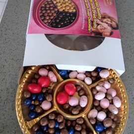 Dried Fruits & Nuts  covered  Chocolate Box -Delivery is available in the GTA only.