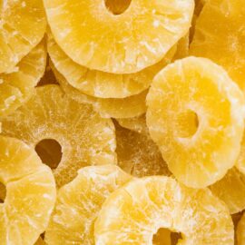 Dried Fruits Candied Pineapple Rings             1 LB